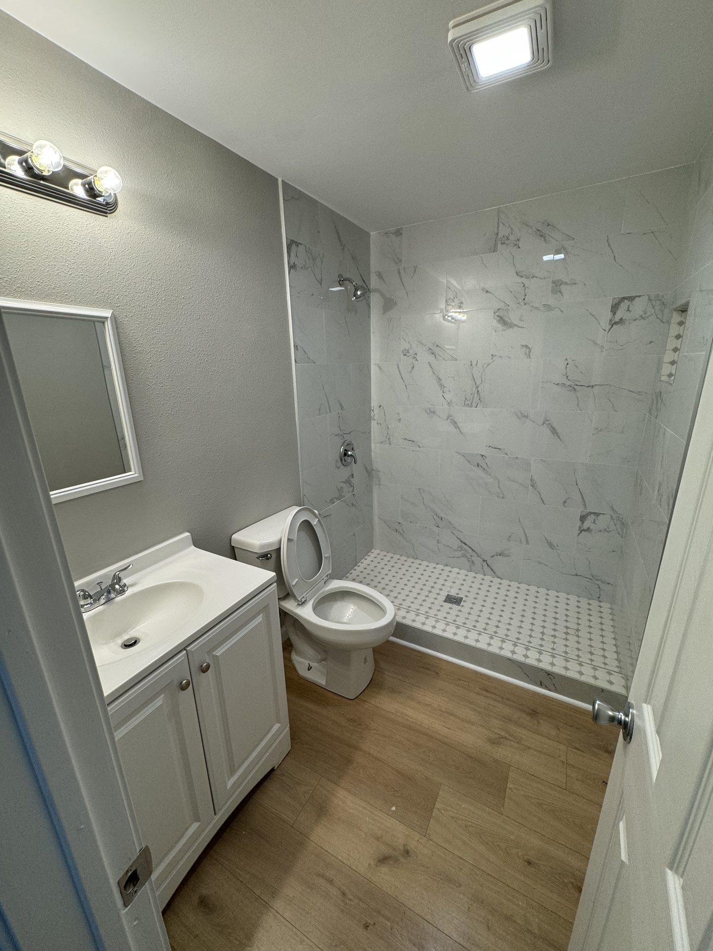 Full master bath remodel